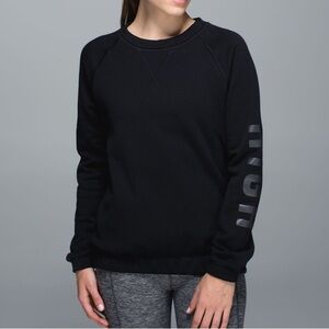 Lululemon Home Stretch Crew - Black Size 8